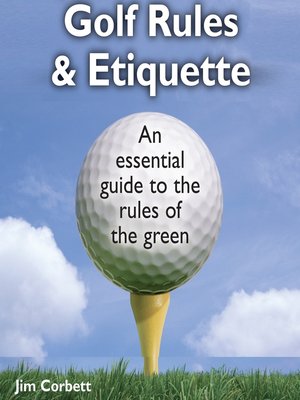 cover image of The Pocket Idiot's Guide to Golf Rules and Etiquette